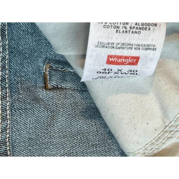 No Name Classic Straight Blue Jeans Mens 30x30 - Picture 5 of 5